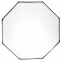 B010-A144 - Boîte à lumière (softbox) octogonale / modèle rond ø100cm - pivotant sur 360° - repliable - avec sac - elfo