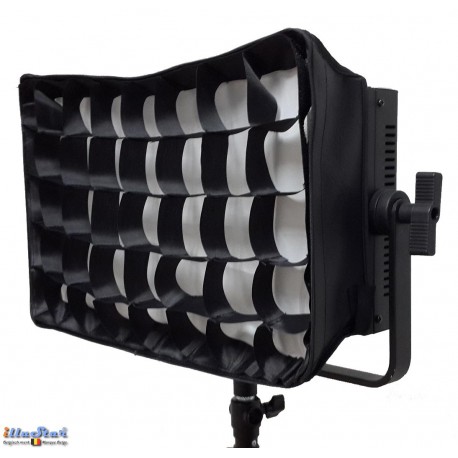 LEDP-1190-SBHC - Boîte à lumière pour série LEDP-1190, 39x39cm avec Diffuseur & Grille nids d'abeilles - illuStar