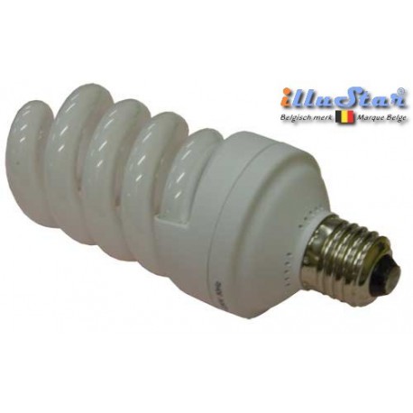 FL38  - illuStar Lampe fluorescente à spirale - 38W - E27 - 230V - 5500K - CRI 90 - 3000 lm