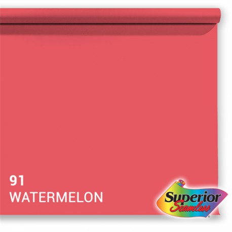 Rouleau de papier de fond - 91 Watermelon 1,35 x 11m