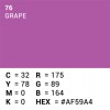 Rouleau de papier de fond - 76 Grape 1,35 x 11m