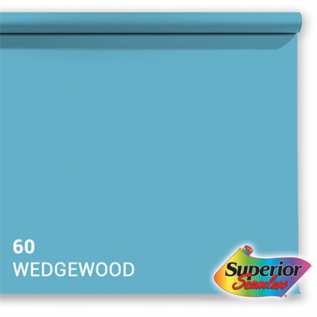 Rouleau de papier de fond - 60 Wedgewood 1,35 x 11m