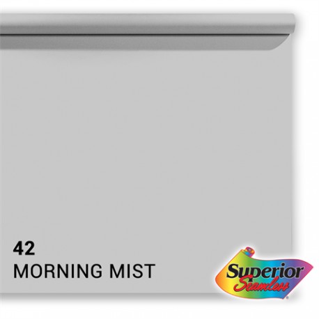 Rouleau de papier de fond - 42 Morning Mist 1,35 x 11m