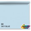 Rouleau de papier de fond - 02 Sky Blue 1,35 x 11m