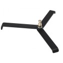 STE - Trépied lumière type sol, H 11cm, replié 34cm, pied ø58cm, poids 0,75kg, charge 6kg - elfo