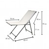 ST60130 - Table de prise de vue 60x130cm, repliable