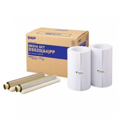 DNP 2 rouleaux de papier Premium A4 (220 feuilles) pourr DS820