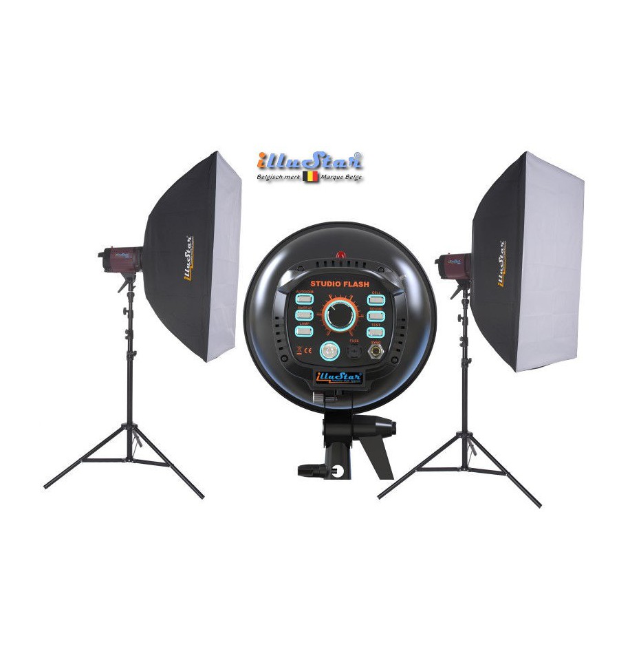 300W 150W x 2 Photographie Professionnelle Flash Studio Strobe Light Kit  d'éclairage pour Portrait Photographie, Studio et vidéo Sh - Cdiscount  Appareil Photo