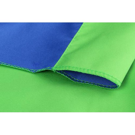 StudioKing Background Cloth 2,7x5 m Blue/Green