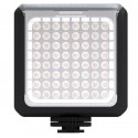 Lampe LED pour caméra Vidéo & Photo 5W - LEDC-5W - 5500°K - 360 lx - Pour 4 batteries AA - illuStar