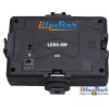Lampe LED pour caméra Vidéo & Photo 6W - LEDC-6W 5500°K - 360 lm - Batterie intégrée rechargeable Li-ion